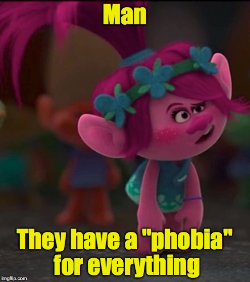 Man They have a "phobia" for everything | made w/ Imgflip meme maker