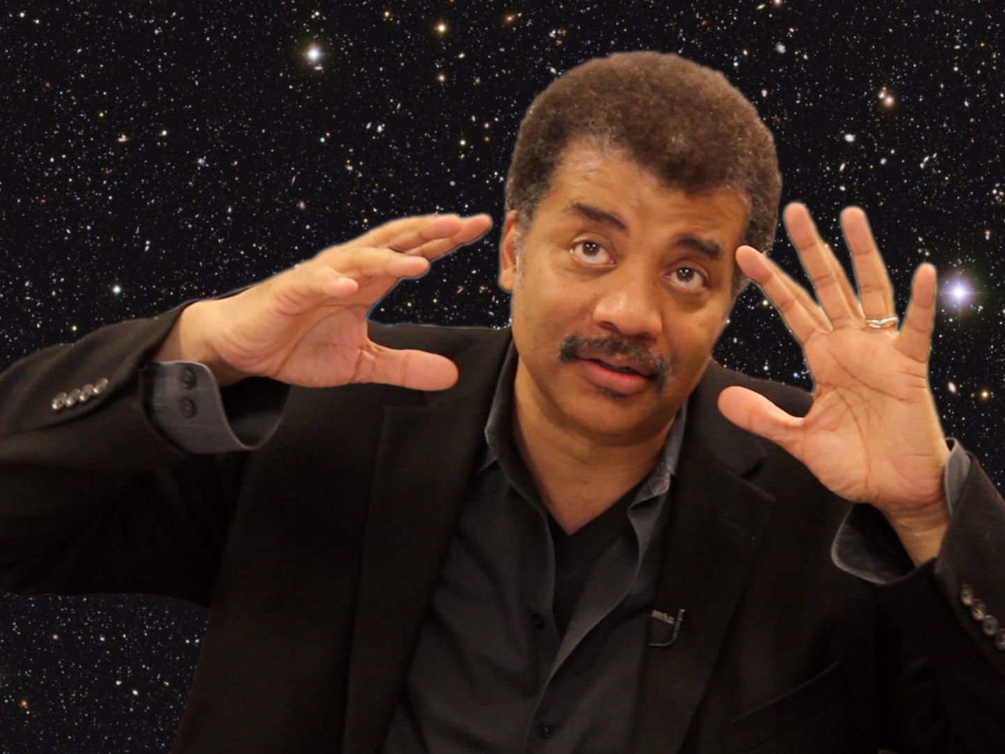 niel degrasse tyson Blank Meme Template