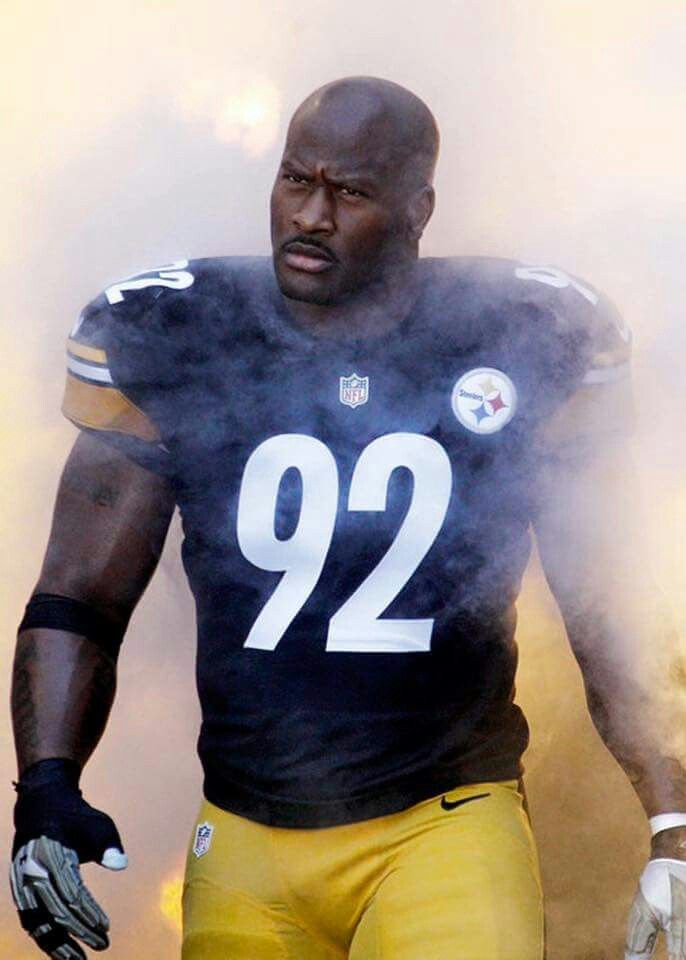 High Quality Steelers Harrison #92 Blank Meme Template