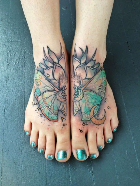 Foot tattoo Blank Meme Template