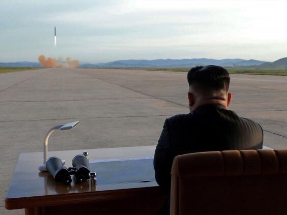 kim jung un missile launch Blank Meme Template