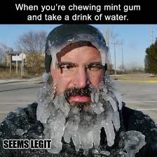 Maybe this is how it feels to chew five gum? | SEEMS LEGIT | image tagged in memes,funny,gum,mint,water | made w/ Imgflip meme maker