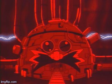 Virtual Robotnik! | image tagged in gifs,virtual boy | made w/ Imgflip images-to-gif maker