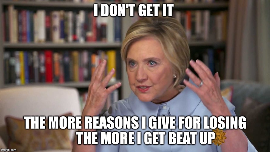 I DON'T GET IT THE MORE REASONS I GIVE FOR LOSING        THE MORE I GET BEAT UP | made w/ Imgflip meme maker