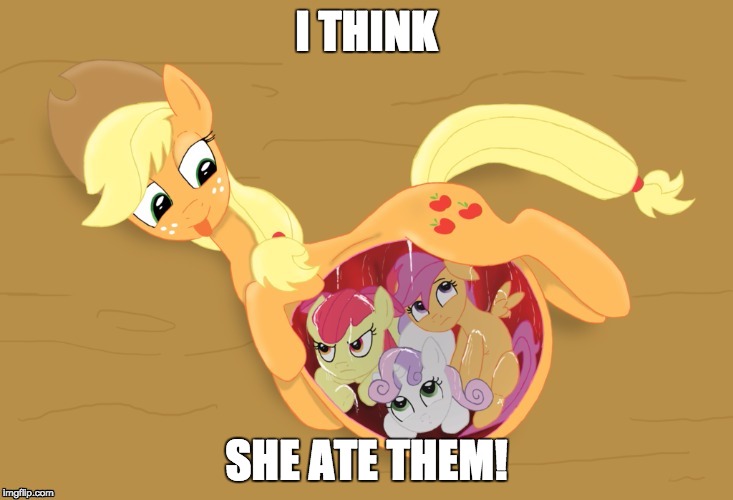 I THINK SHE ATE THEM! | made w/ Imgflip meme maker