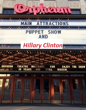 Puppet Show and Hillary Clinton Blank Meme Template