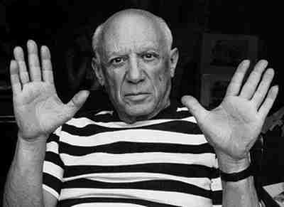 Pablo Picasso NO! Blank Meme Template