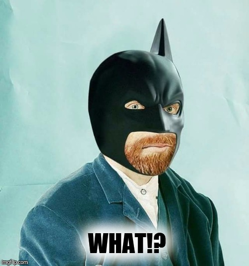 Could u repeat that please? | WHAT!? | image tagged in what,vincent van gogh,batman | made w/ Imgflip meme maker