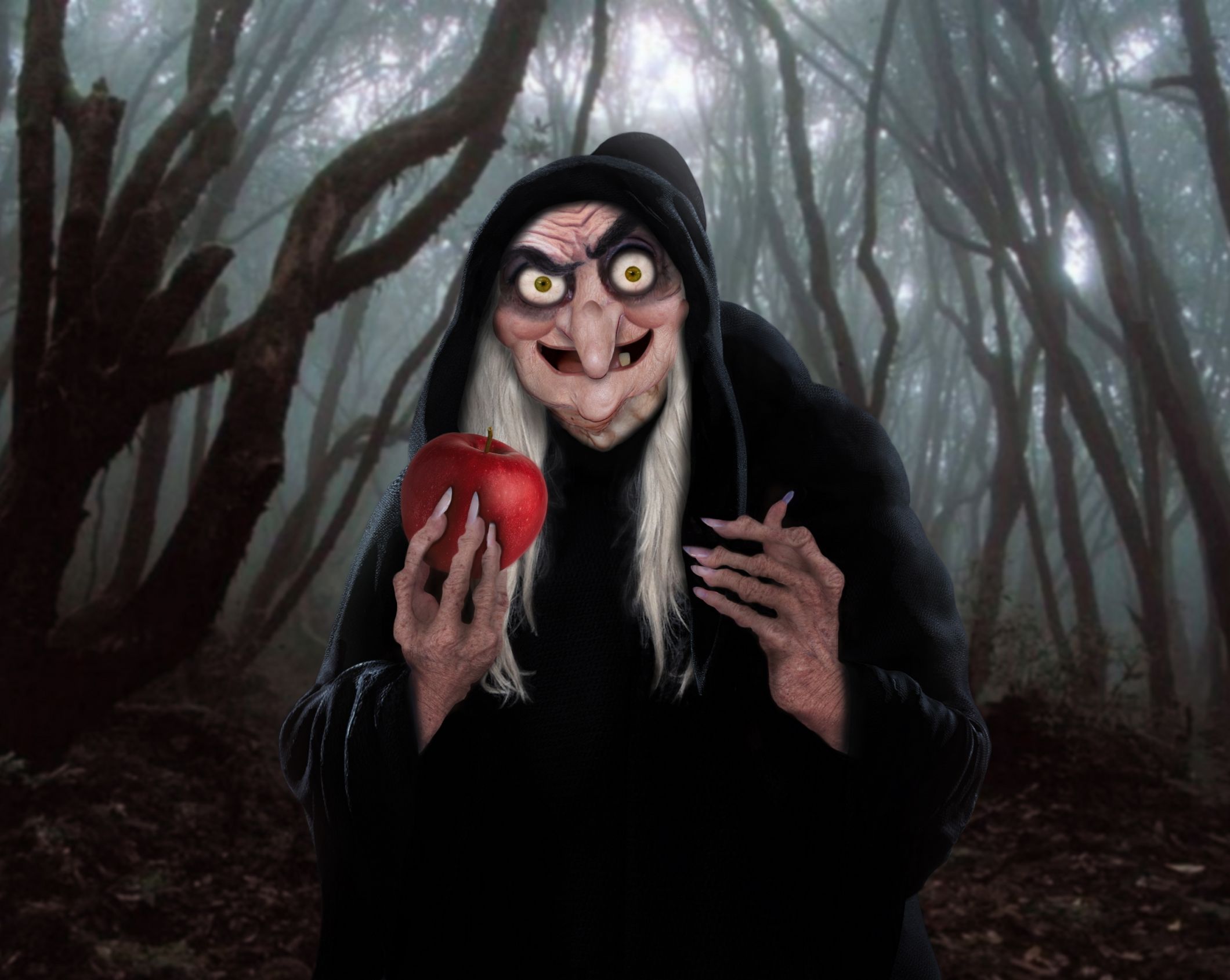 High Quality Snow White Old Lady Blank Meme Template
