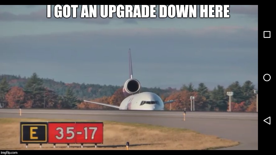 Creeper Plane | I GOT AN UPGRADE DOWN HERE | image tagged in pennywise in sewer | made w/ Imgflip meme maker