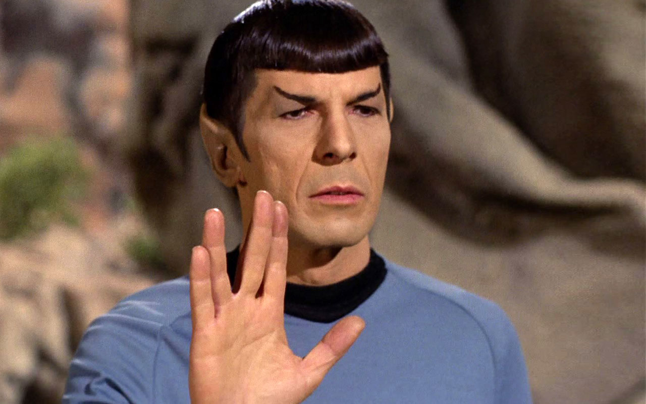 High Quality vulcan salute Blank Meme Template