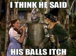 Scarecrow Wizard balls Blank Meme Template