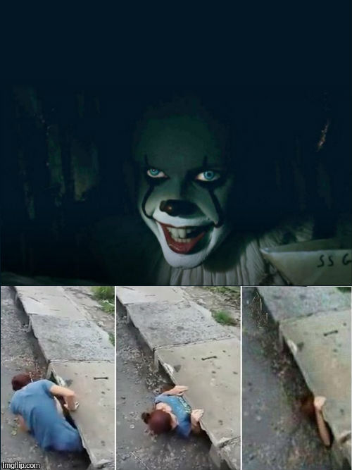 Pennywise 2017 Blank Meme Template