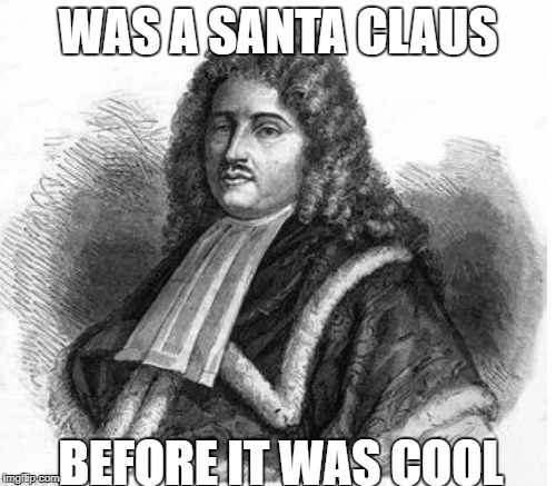 WAS A SANTA CLAUS; BEFORE IT WAS COOL | image tagged in pierre magnol,before it was cool | made w/ Imgflip meme maker