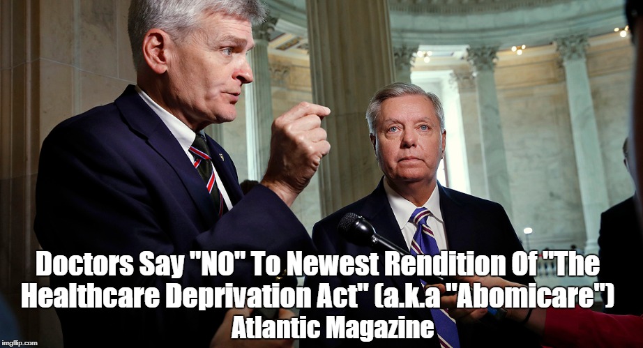 Doctors Say "NO" To Newest Rendition Of "The Healthcare Deprivation Act" (a.k.a "Abomicare") Atlantic Magazine | made w/ Imgflip meme maker