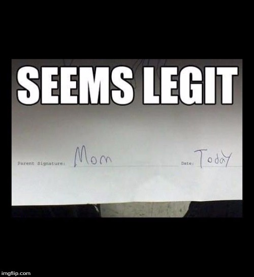 This forgery is A+ | image tagged in funny | made w/ Imgflip meme maker