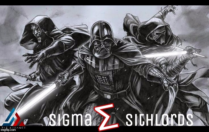 Sigma sith lords  | image tagged in star wars | made w/ Imgflip meme maker