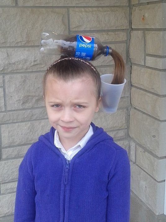 Pepsi Hair Kid Blank Meme Template