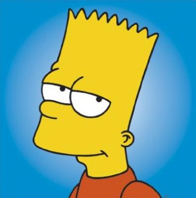 Bart Simpson Blank Meme Template