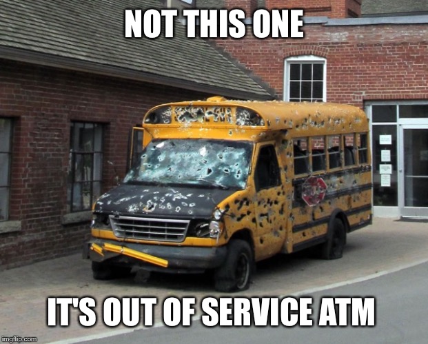 NOT THIS ONE IT'S OUT OF SERVICE ATM | made w/ Imgflip meme maker