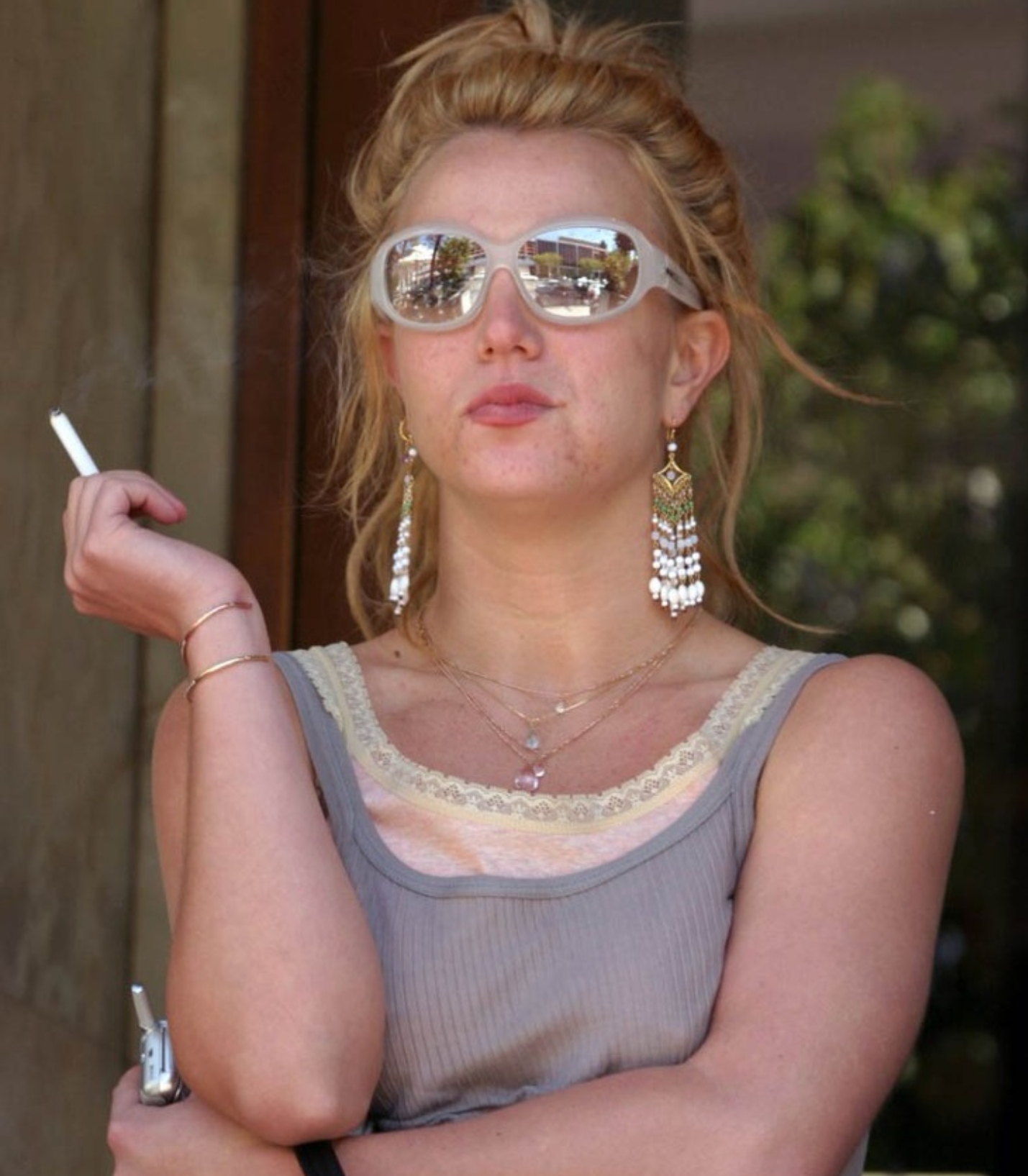 Brittany spears smoking Blank Meme Template