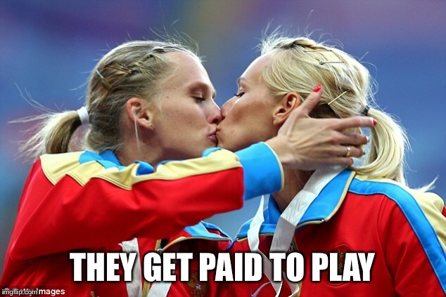 THEY GET PAID TO PLAY | made w/ Imgflip meme maker