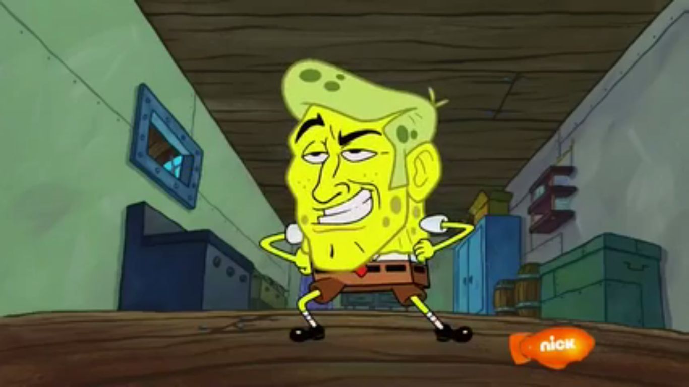 Spongebob Face Meme Template