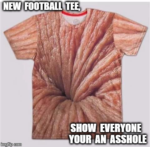 Gamecock football | NEW  FOOTBALL  TEE, SHOW  EVERYONE  YOUR  AN  ASSHOLE | image tagged in gamecock football | made w/ Imgflip meme maker