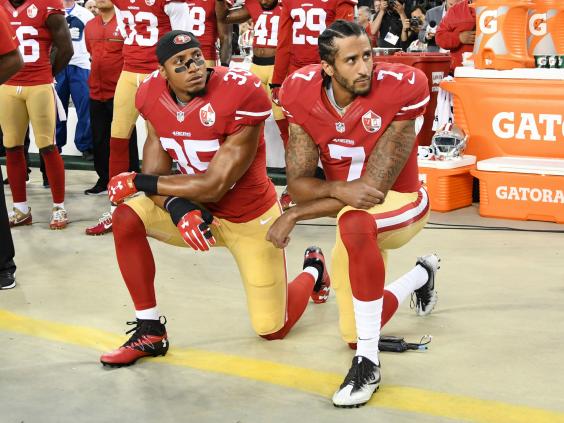 Bend the knee to the USA Blank Meme Template