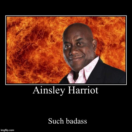 Ainsley Harriot | image tagged in funny,demotivationals | made w/ Imgflip demotivational maker