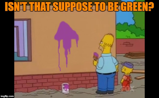 maybe it should be red and upside down  | ISN'T THAT SUPPOSE TO BE GREEN? | image tagged in upvotes | made w/ Imgflip meme maker