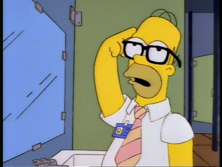 Thinking Homer Meme Generator - Imgflip
