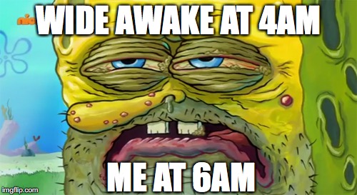 Tired SpongeBob - Imgflip