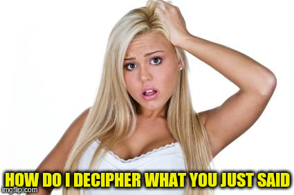 HOW DO I DECIPHER WHAT YOU JUST SAID | made w/ Imgflip meme maker