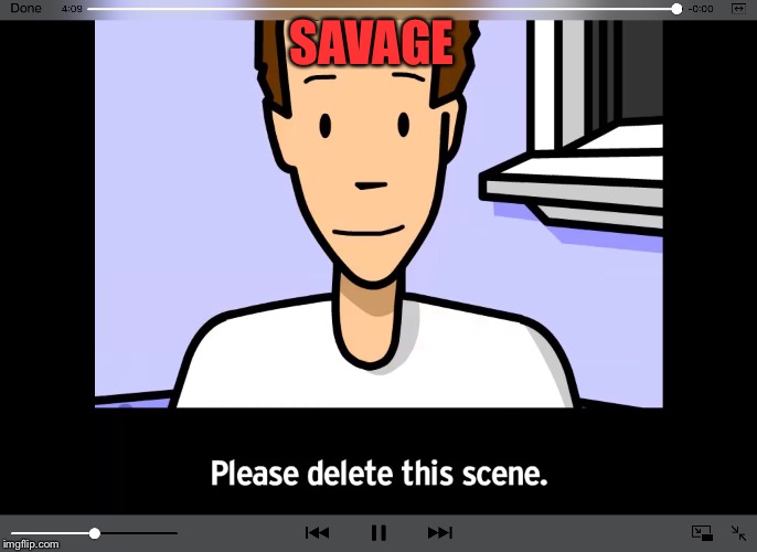 Found this at the end of a video about static electricity  | SAVAGE | image tagged in when you don't delete the scene,brainpop,savage | made w/ Imgflip meme maker