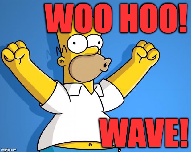 WOO HOO! WAVE! | made w/ Imgflip meme maker