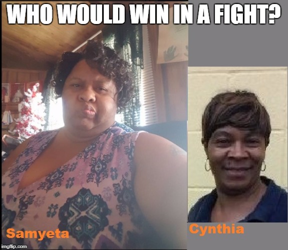 Lightskin vs Dark | WHO WOULD WIN IN A FIGHT? | image tagged in catfight,black women | made w/ Imgflip meme maker