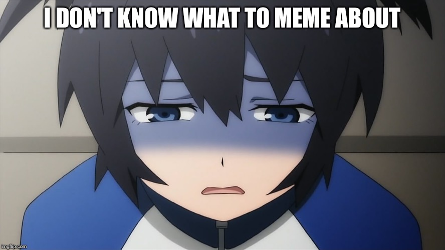 Block Anime Girl Meme Meme | Poster