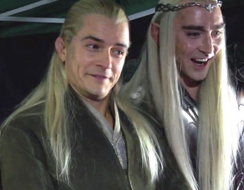 High Quality Legolas and Trhanduil Blank Meme Template