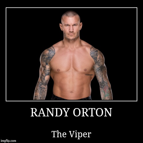 Randy Orton | image tagged in wwe,randy orton | made w/ Imgflip demotivational maker
