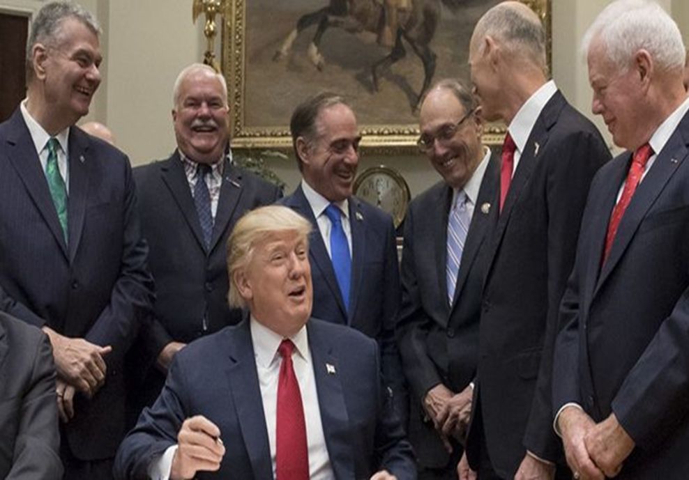 High Quality Trump Laughing Blank Meme Template