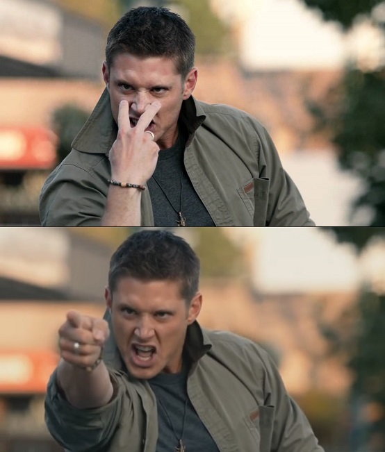Jensen Ackles Blank Meme Template
