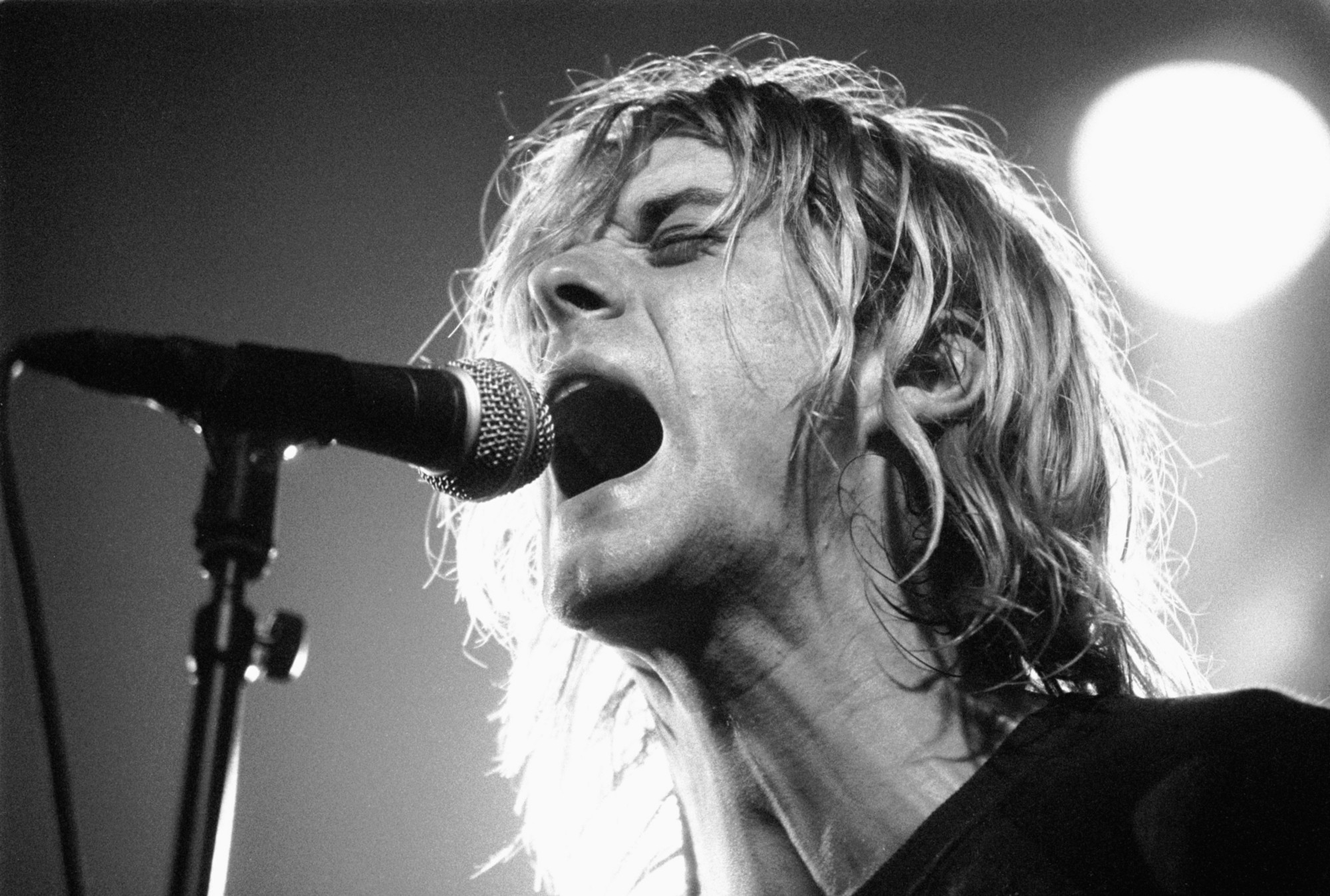 Kurt Cobain sing Blank Meme Template