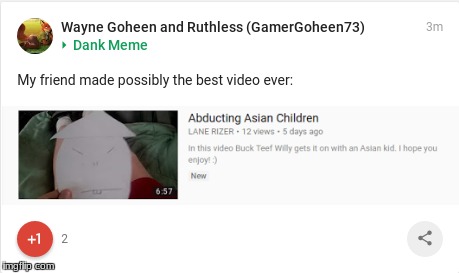 Abducting Asian Children | image tagged in memes,asian,abduction,youtube,screenshot,autistic | made w/ Imgflip meme maker
