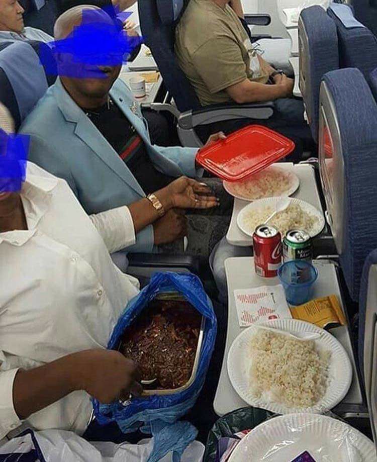 High Quality African Parents on Planes Blank Meme Template