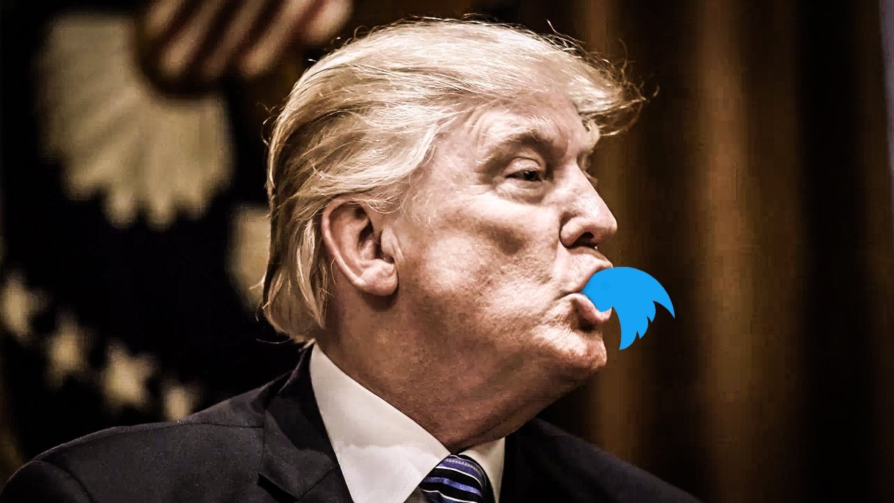 High Quality Trump Twitter Blank Meme Template