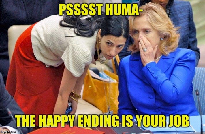 PSSSST HUMA- THE HAPPY ENDING IS YOUR JOB | made w/ Imgflip meme maker