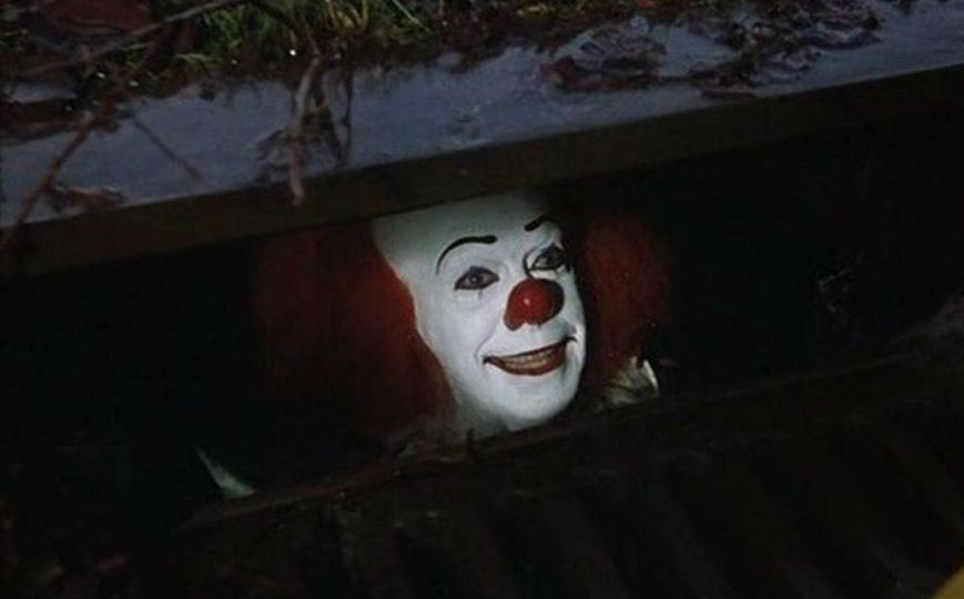 High Quality Clown in sewer Blank Meme Template