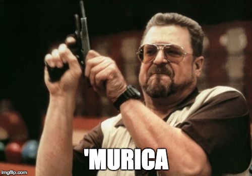 Am I The Only One Around Here | 'MURICA | image tagged in memes,am i the only one around here | made w/ Imgflip meme maker