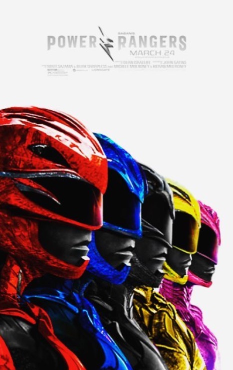 Power Rangers Movie Poster Blank Meme Template